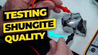 How to Test Shungite Quality in Two Easy Steps [upl. by Giusto]