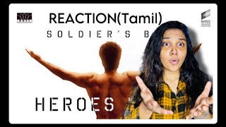 Soldiers body Title Teaser REACTION Tamil Sivakarthikeyan SK21 Hearts On fire RKF [upl. by Anetsirhc]