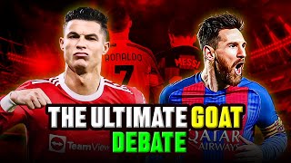 Who is the TRUE GOAT  Messi or Ronaldo  Watch till the END [upl. by Ayhtak]