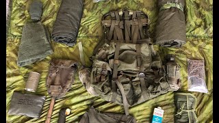 Lightweight Rucksack Setup for Vietnam Reenactments  1967 Low Mount Rucksack [upl. by Ailahtan]