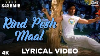 Rind Posh Maal Lyrical  Mission Kashmir  Shankar Mahadevan  Hrithik Roshan Preity Zinta [upl. by Hsirk]