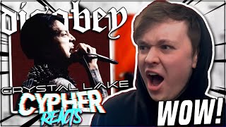 This Is Brutal CRYSTAL LAKE DISOBEY REACTION  Cypher Reacts [upl. by Reuben901]