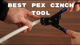 Best Pex Cinch Tool  Top Crimp Ring Tool [upl. by Milda]