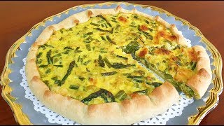 TORTA RUSTICA ASPARAGI ED EMMENTAL⭐RITA CHEF  Appetitosa ed invitante [upl. by Aurelea]