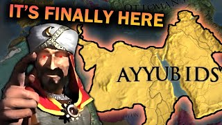 Forming The Ayyubid Empire in EU4 Europa Expanded [upl. by Anirehtac]