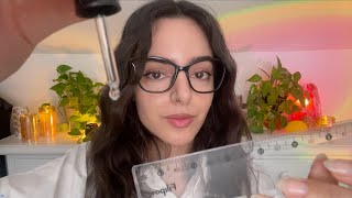 ASMR Allergy Test Appointment amp Skin Assessment ✨ Crinkly Notebook NoteTaking [upl. by Godber]