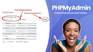 Create a Database amp Table in PHPMyAdmin  Insert Data in Table  Create Database amp Table SQL Script [upl. by Tore757]