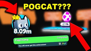 HOW TO GET NEW POG CAT in Pet Simulator X [upl. by Hseham603]