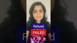 IT REFUND FAILED How to Resolve How to file Refund REISSUE REQUEST [upl. by Pearlman]