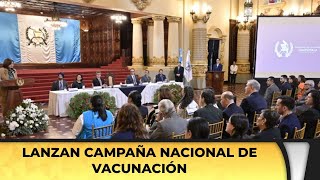 Lanzan campaña nacional de vacunación [upl. by Irac650]