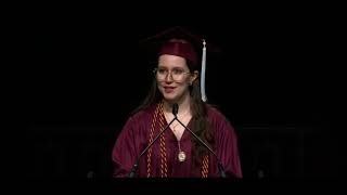 Loyola University Chicago School of Education 2024 Commencement Speech Elizabeth Usher [upl. by Ruamaj]