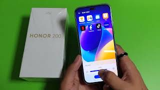 how to change icon size on Honor 200 lite 5G  Honor 200 lite 5G change icon size [upl. by Lledroc]