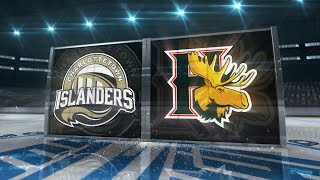 Islanders vs Mooseheads 20241020 [upl. by Ymereg]