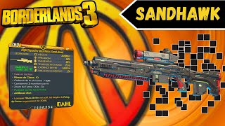 Guide Borderlands 3  Arme Légendaire SAND HAWK [upl. by Adnovoj]