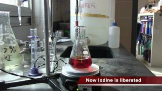 Standardization of Thiosulfate using KIO3 and Released Iodine [upl. by Stubbs]