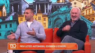 Prvi leteći automobil u Evropi  150 MINUTA [upl. by Lalad]