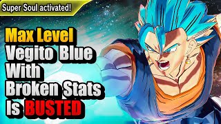 CUSTOM Super Saiyan Blue Vegito Has BROKEN Stats In Dragon Ball Xenoverse 2 [upl. by Henrique]