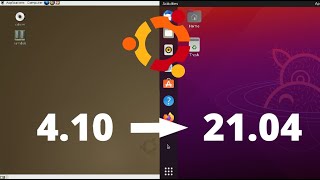 The Evolution of Ubuntu from 410 to 2104 20042021 [upl. by Secor]