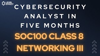 Cybersecurity Analyst Pt 8  Routers Switches Modems IP Class A B C Subnetting CIDR CLI Utils [upl. by Uball]