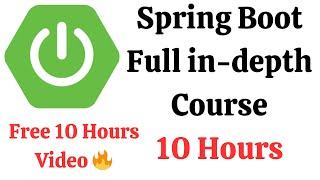 Spring Boot Full Course  Learn Spring Boot in 10 Hours RameshFadatare [upl. by Lindly767]