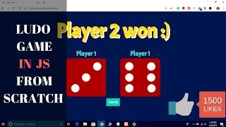 JavaScript Game in Hindi  Create a Ludo Game In JavaScript HTML and CSS in Hindi 2019 [upl. by Aseral51]