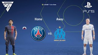 Psg vs Om Fc24 ps5 new transfert [upl. by Jedediah901]