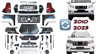 Land Cruiser Prado 150 2010 to 2023 Bodykit Exterior Conversion [upl. by Ion]