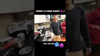 Parents vs grandparents sourav joshi vlog 🥵😈 [upl. by Artek]