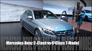 MercedesBenz CClass vs CClass TModel [upl. by Saffian528]