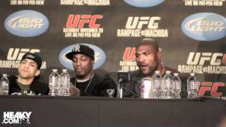 UFC 123 PostFight Press Conference Highlights [upl. by Madian]