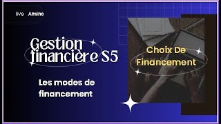 Gestion financière  Révision Générale Choix de Financement [upl. by Nnyllaf]