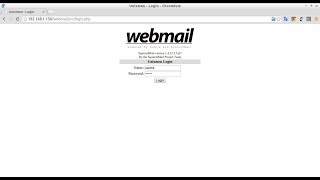 Creating A Mail Server using SquirrelMail on Centos 76 [upl. by Helas66]