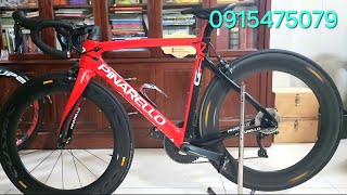 Review PINARELLO GAN S 2019 carbon T700 Ultegra R8000 vành mavic 8cm cối nổ 0915475079 pinarello [upl. by Nim460]