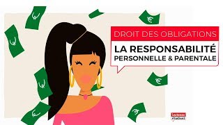 Cas pratique animé  Droit des obligations La responsabilité personnelle et parentale [upl. by Erdna]