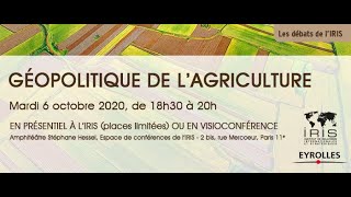 Géopolitique de lagriculture [upl. by Coppinger]