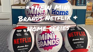 NEW Mini Brands Netflix and Home series 🤭 [upl. by Dole]