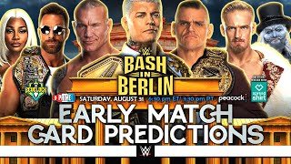 WWE Bash in Berlin 2024  Early Card v2 [upl. by Solange]