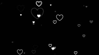 Love effect black screen  heart effect video black screen [upl. by Aeuhsoj206]