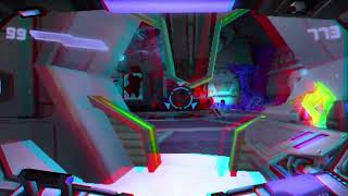 Metroid Prime Federation Force Part 1 Anaglyph 3D Test [upl. by Eeslek]