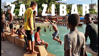 Zanzibar  Forodhani divers [upl. by Harrak]