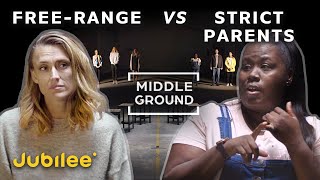 Free Range vs Strict Parents Is Spanking Your Kids Ever Okay  Middle Ground [upl. by Tidwell]