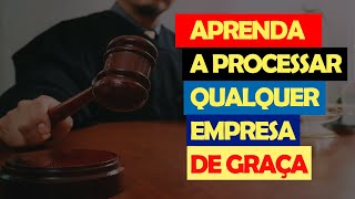 Como PROCESSAR QUALQUER EMPRESA de GRAÇA e SEM ADVOGADO em 2024 Quando posso processar [upl. by Nordin81]