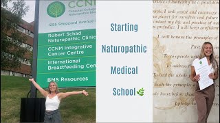 My First Week as a Naturopathic Medical Student [upl. by Oruntha265]