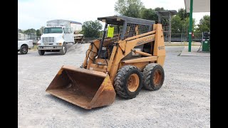 Case 1845C Skid Steer Online at Tays Realty amp Auction LLC [upl. by Anett]