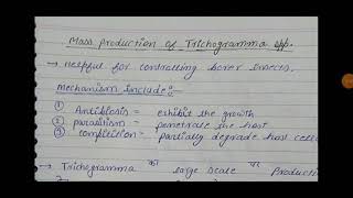 Mass Production Technology Of Biopesticide Part  2  Trichogramma mass production  in hindi also [upl. by Kellia322]