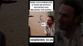 REPENT amp BELIEVE THE GOSPEL✝️ Hebrews 1026 [upl. by Ennalorac967]