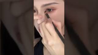 How to draw a eyeliner🔥eyeliner tutorial for beginnerseyeliner lagane ka tarika [upl. by Anoj]