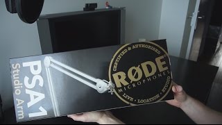 Le support pour microphone RØDE PSA1 [upl. by Mahon963]