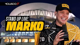 Marko en STAND UP LIVE pone a Molusco contra la pared sobre Alofoke y su vida íntima [upl. by Randall917]