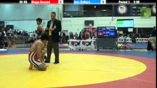 66 KG R16  Shogo Uozumi Japan vs Joey DeNova NYAC [upl. by Ardelle587]